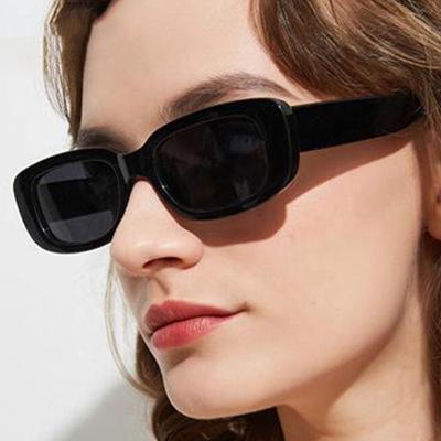 China Eco-friendly Sunglasses 2021 Fashion Sunglasses Women Shade Fashionable Square Square Sunglasses Women for sale