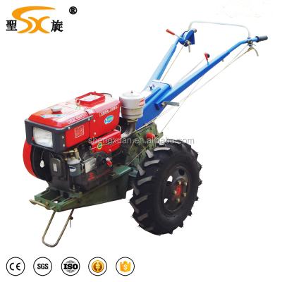 China chinese mini garden tractor two wheel walking tractor hand tractor with best price for sale