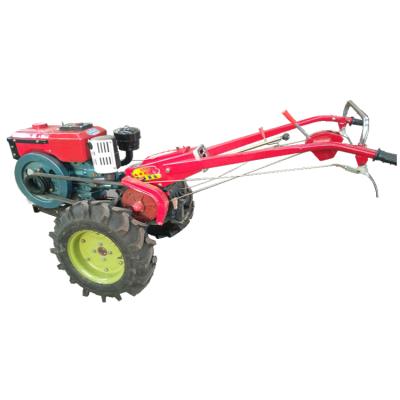 China Hotels 12hp 2 Wheel Hand Tractor Tiller Hand Tractor Walking Tractor With Various Attachments for sale