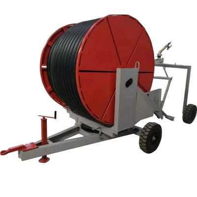 China Anti-Corrosion Automatic Garden Farm Irrigation System Hose Reel Irrigation Machine For Sale for sale