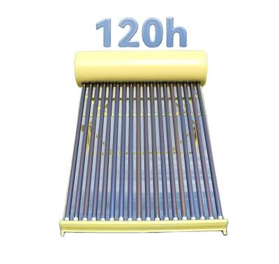 China Heat water china environmental non-pressurized new diy solar powered water heater for 4-5 people for sale