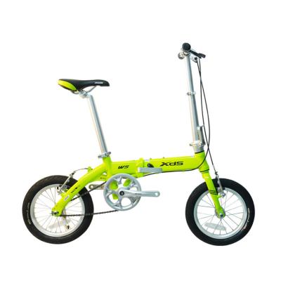 China Racing Foldable Bicycle 14 Inch Single Speed ​​Children's Super Mini Folding Bike Portable Scooter Foldable Bicycle for sale