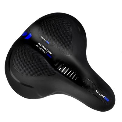 China Ergonomic Memory Foam Saddle Mens Comfortable Memory Bicycle Seat-Replace Wide Bicycle Saddle with Memory Foam Padded Soft Cushion for sale