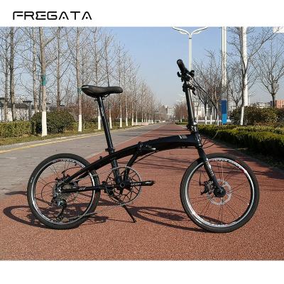 China Foldable Aluminum Alloy FREGATA TORNADO Folding Bicycle 20 Inch 406 Disc Brake R4700 Ultralight Cycling P-frame P10 for sale