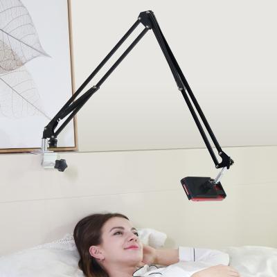 China 100cm Long Arm Lazy Bracket Mobile Phone Holder Adjustable Long Stand Arm for sale