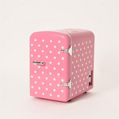 China Small Portable Mini COMPRESSOR Skin Care Fridge Beauty Cosmetic Fridge for sale