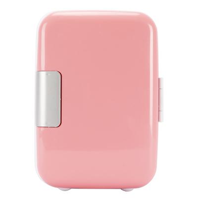 China 4L Mini Skin Care Bar Fridges Makeup Thermoelectric Beauty Fridge Small Cost Mini Fridge Sales For Cosmetic for sale