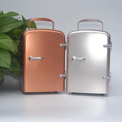 China 12L COMPRESSOR home pink minbar refrigerators small makeup skin care refrigerator custom portable mini beauty cosmetic refrigerator for sale