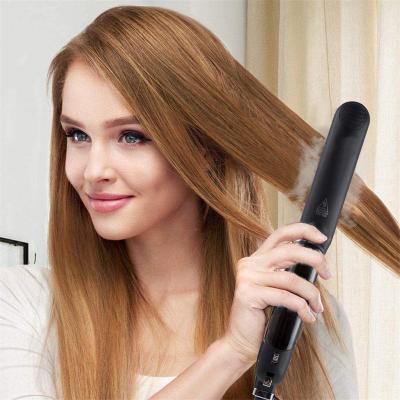 China New Product White ABS Ceramic 2 In 1 Hair Straightener Curling Iron Curling Iron Hair for sale