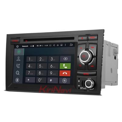 China Android 10.0 KiriNavi WC-AD7693 8 Core Gps Stereo System For Audi A4 B8 2002 - 2008 BT 3g TV 7