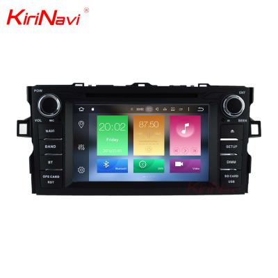 China Android 10.0 GPS KiriNavi WC-TA7012 8 Core Stereo For Toyota Auris 2007 - 2012 Multimedia System Gps BT 3g TV for sale