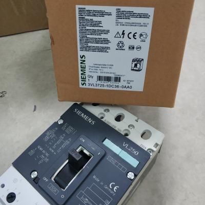 China Siemens 3P VL250N Circuit Breaker 3VL3725-1DC36-0AA0 3VL3725-1DC36-0AA0 for sale