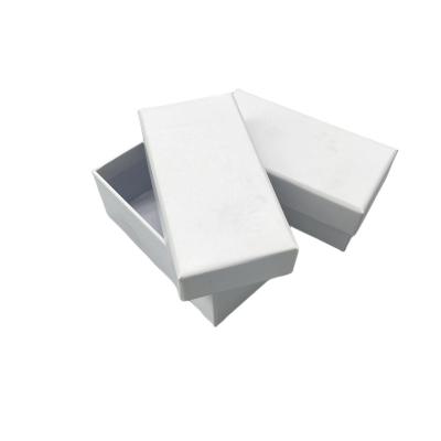 China Recyclable Custom Design Hijab Souvenir Box Rigid Recycled Electronic Packaging Box White Lid Cardboard Lid Packaging Boxes For Small Business for sale