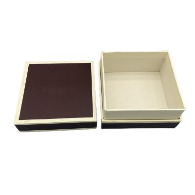 China Recycled Materials Wholesale Price Brown Cardboard Jewelry Packaging Hard Lid And Low Gift Box Packaging Luxury Gift Box For Small Business for sale