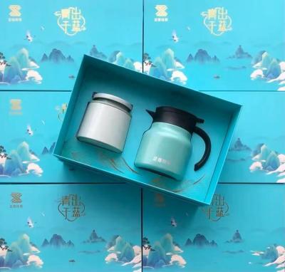 China Recycled Materials Corrugated Cardboard Printed Empty Set Paper Box Coffee Tea Cup Set Gift Packing Cup Packing Boxes For Packiging Water Cups for sale