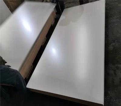 China Modern Warm White 4x8 Plywood Furniture Grade 18mm Melamine Plywood Sheet for sale