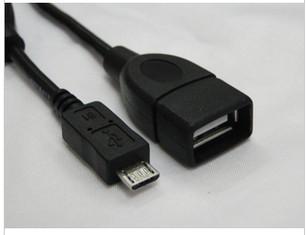 China Slim USB A / F ALL INCLUSIVE MINI OTG CONNECTOR USB CABLE Tablet Computer Accessories for sale