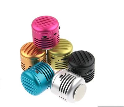 China Portable Small 3W Stereo Powerful Portable Speakers zinc alloy material for Computer for sale