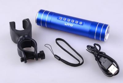 China Multifunctional bicycle light And portable emergency charger Rechargeable Li - ion battery for sale