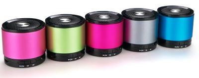 China Mini 3.5mm Bluetooth Stereo Fuction Powerful Portable FM Speakers With Battery For Mobile for sale