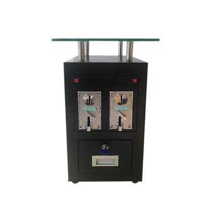 China Body Totem Brand Dual Coin Acceptor Timer Coin Operated Controller for Massage Chair, Coin Vending Machine for sale