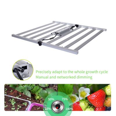 China Seed Starting 640W 800W Indoor Plants Folding lm301b lm301h Bar Grow Light Full Spectrum LED Grow Light for sale