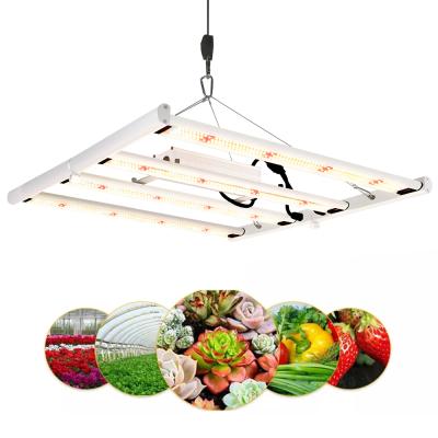 China Seed Seed Growing Greenhouse Plants Flower Foldable Full Spectrum Growth Lamp 660nm IR UV LED Grow Light Bar for sale