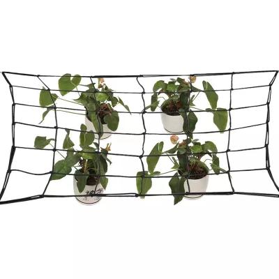 China High Quality Good Elasticity 3*3FT Plant Tent Press Branch Netting 90*90CM Garden Elastic Evenly Illuminated Mesh Trellis Netting for sale