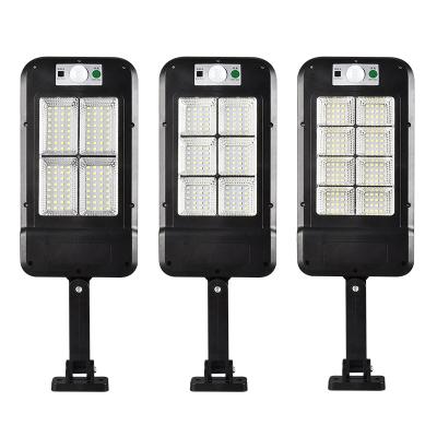 China Garden High Capacity Induction Sensor Street Light Solar Waterproof Remote Control Wall Lamp for sale