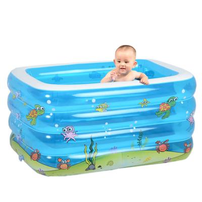 China Manufacturer Folding Portable Outdoor Indoor Over Ground Inflatable Swimming Pool for sale