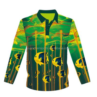 China As Your Artwork Factory Price OEM Breathable Long Sleeve UV Protection Fishing Shirt Tank Top for sale