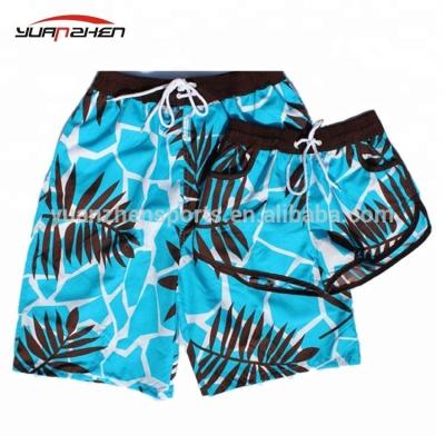 China Summer Most Popular Fashion Anti-UV Custom Sublimated Printing Design Your Own Beach Panel Shorts for sale