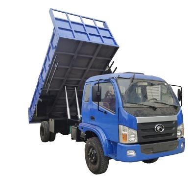 China Hot Sale Isuzu 6 Tons Capacity 14-15 Ft NPR Drop Side Cargo Truck Truck For Site Dumper < 4L for sale