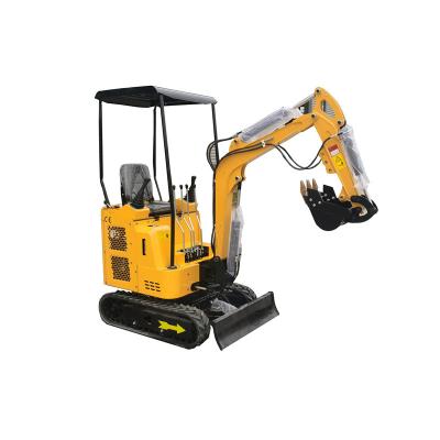 China Hotels Operation 1 Ton Small Excavator Mini Digger Smart Parts For Sale for sale