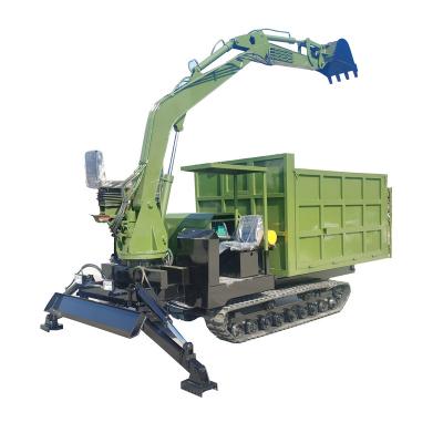 China Building Material Shops High End Tech Manufacturing All Terrain Excavation Transport Vehicle Crawler Walking for sale