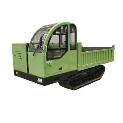 China Factory price steel 37 kw crawler transport vehicle with agriculture rubber track for dumper crawler 6 ton for sale