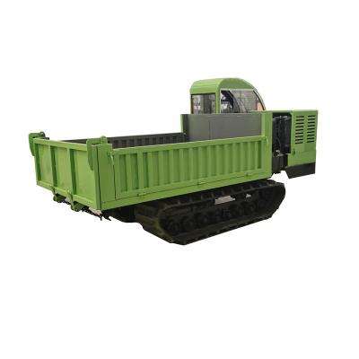 China Mini Crawler Dumper Steel Transport 5 Ton Mini Garden Dump Truck For Earth Moving Machinery for sale