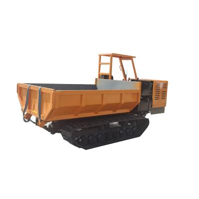 China Hotels Track Mini Cart Transporter , Hotels Crawler Mini Dumper For Mini Dumper Diesel for sale