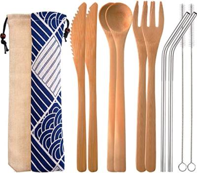 China Viable Set of Price Bamboo Utensils from Manufacturer for sale