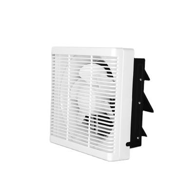 China Exhaust Ventilation 6 8 10 12 Inch Good Quality High Efficiency Square Bathroom Kitchen Wall Mount Plastic Exhaust Fan With Grill for sale