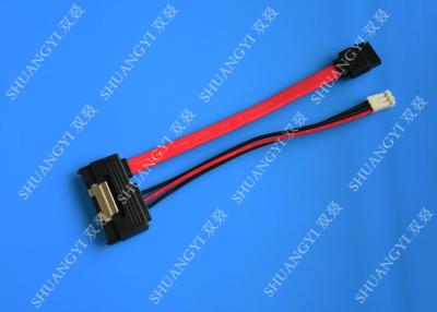 China Anti - Static Shielded SATA HDD Power Cable Male To Male Extension Lightweight for sale