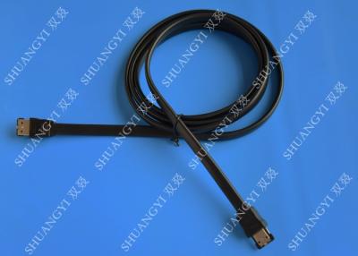 China SATA 3.0 Slim Flexible External SATA Cable , PC Powered ESATA Cable for sale