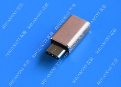 Κίνα Ο μίνι μικροϋπολογιστής USB Γ υψηλής ταχύτητας lap-top σε USB 3,0 έξυπνο αργίλιο αυξήθηκε χρυσός προς πώληση