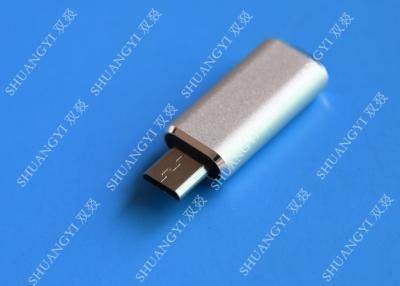 China USB 3,1 Typec Mannetje aan Micro- Vrouwelijke Gegevenstype C van USB Micro USB 5 Speldhoge snelheid Te koop