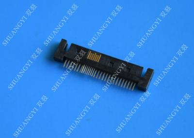 China Server Serial Attached SCSI Connector , Rectangular SMT 12G / 6G SATA  SAS Connector for sale