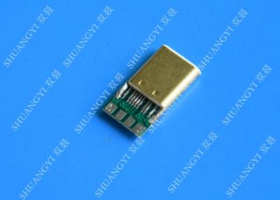 China Conector impermeável de USB do iPhone de SMT micro, tipo conector de C USB 3,1 à venda