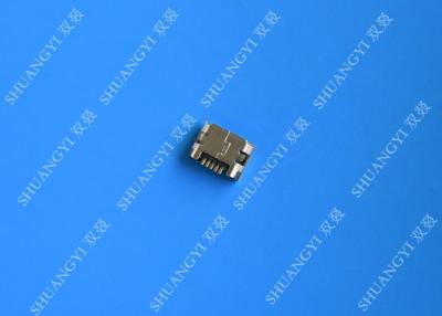 China PCB SMT Mini Cell Phone USB Connector Type B 5 Pin Female Socket Adapter Jack for sale