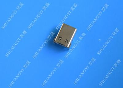 China Tipo fêmea Pin de USB 3,1 do MERGULHO 24 de SMT do conector de C USB para o telefone celular à venda