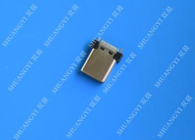 Cina In movimento OTG impermeabilizzano il micro colore dell'acciaio inossidabile di Pin del connettore 24 di USB in vendita