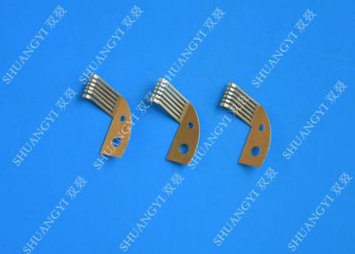 China Custom Battery Electrical Crimp Terminals Lug Type Copper High Precision for sale